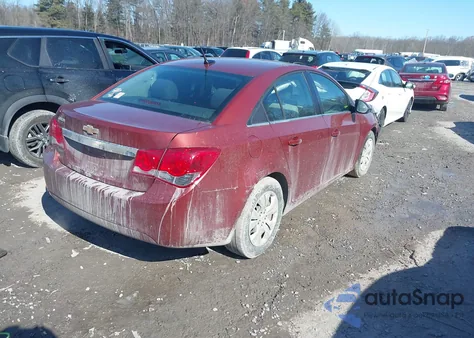 2012 Chevrolet Cruze Ls из США, поврежденный, VIN 1G1PC5SH1C7269375